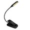 Rechargeable Reading Light, 7 LEDs with 9 Color Temperature 9 Brightness Levels Clip On Book Light for Reading in Bed with Power Indicator for Bookworms (Black)